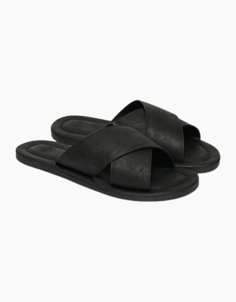 Superdry Mens Vintage Cross Strap Slides