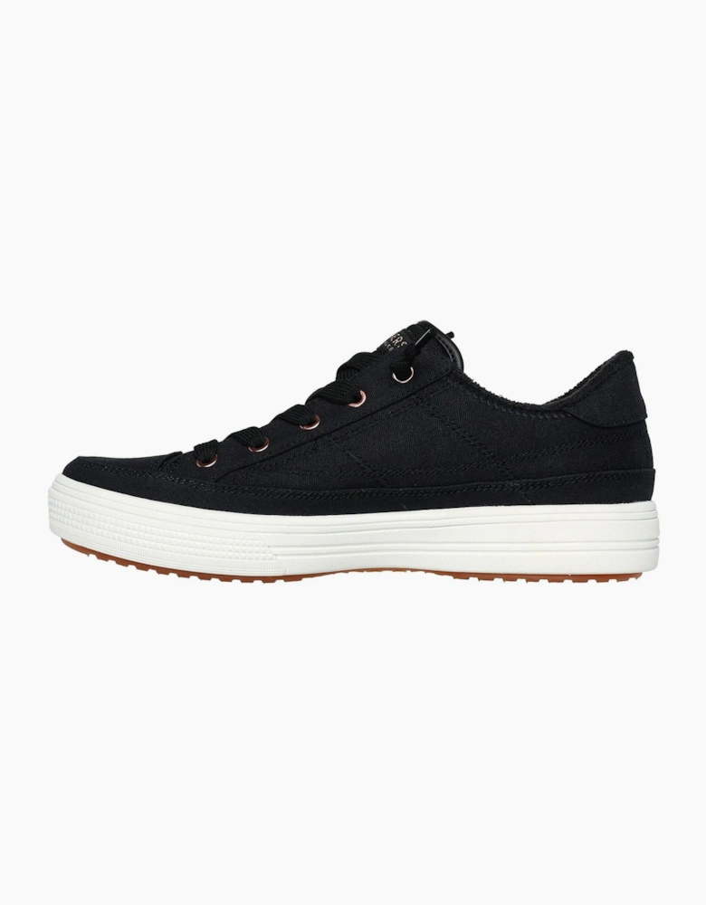 Skechers Arch Fit Arcade - Meet Ya There Textile Women's Black Trainers