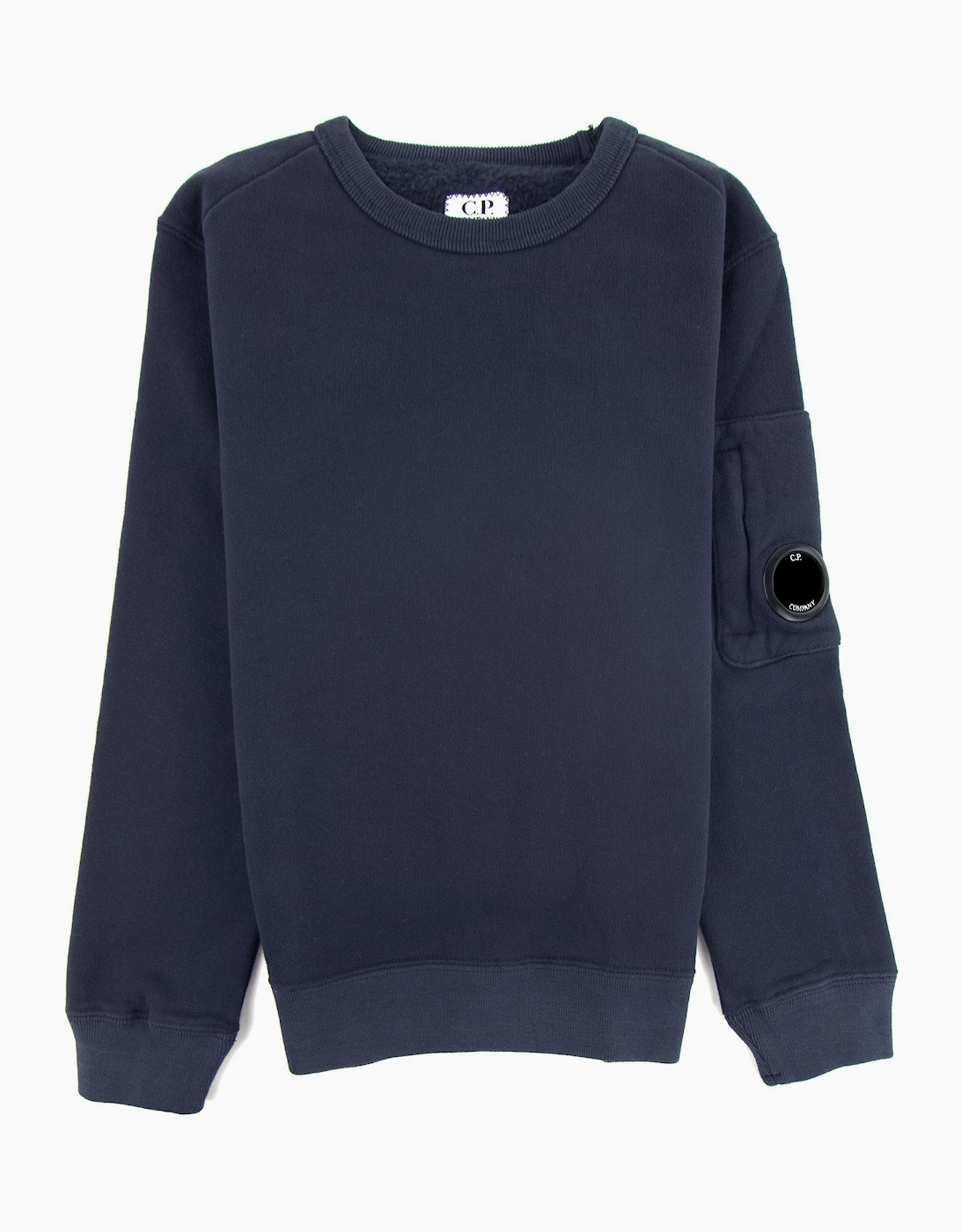C.P. Company Undersixteen Lens Fleece Sweatshirt Navy 888