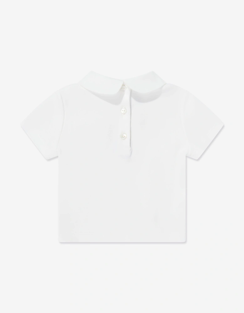 Fendi Baby Girls Rocking Horse T-Shirt in White