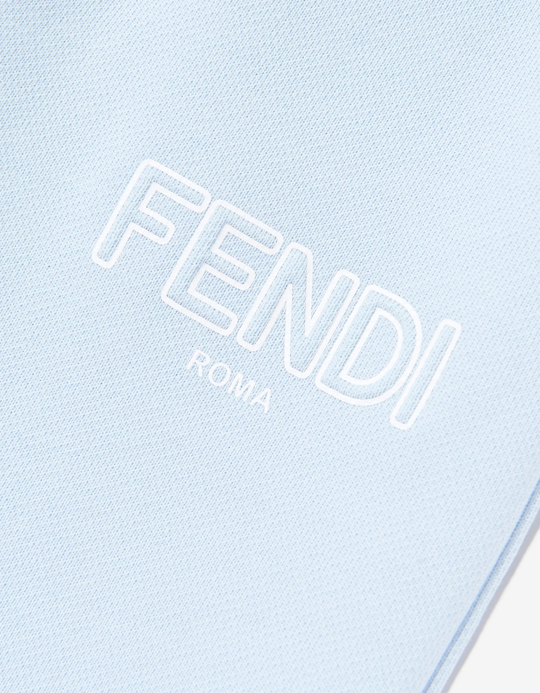 Fendi Kids Logo Joggers in Blue