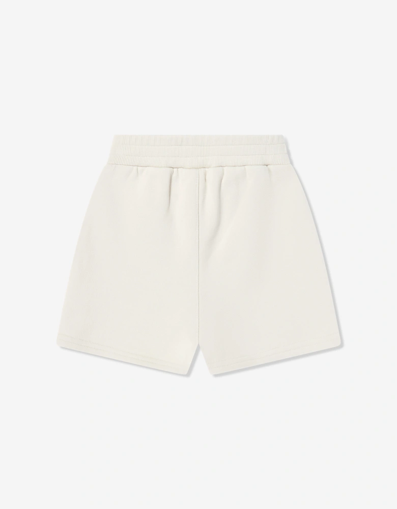 Dolce & Gabbana Baby Boys Leopard Cub Logo Shorts in Beige