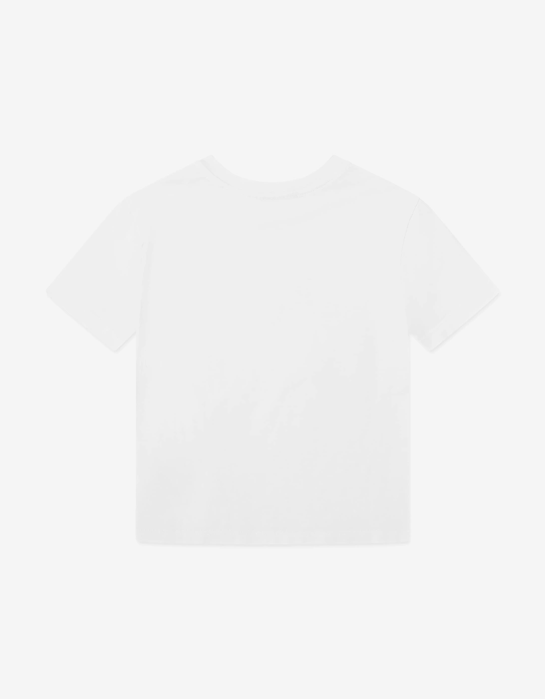 Dolce & Gabbana Girls Flock Logo T-Shirt in White