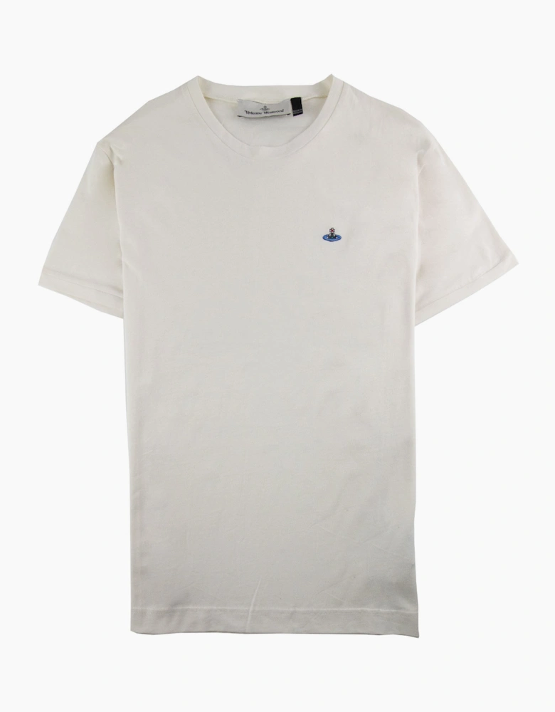 Vivienne Westwood Orb Chest T-shirt Off White