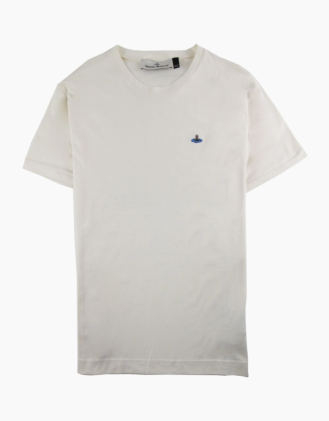 Vivienne Westwood Orb Chest T-shirt Off White