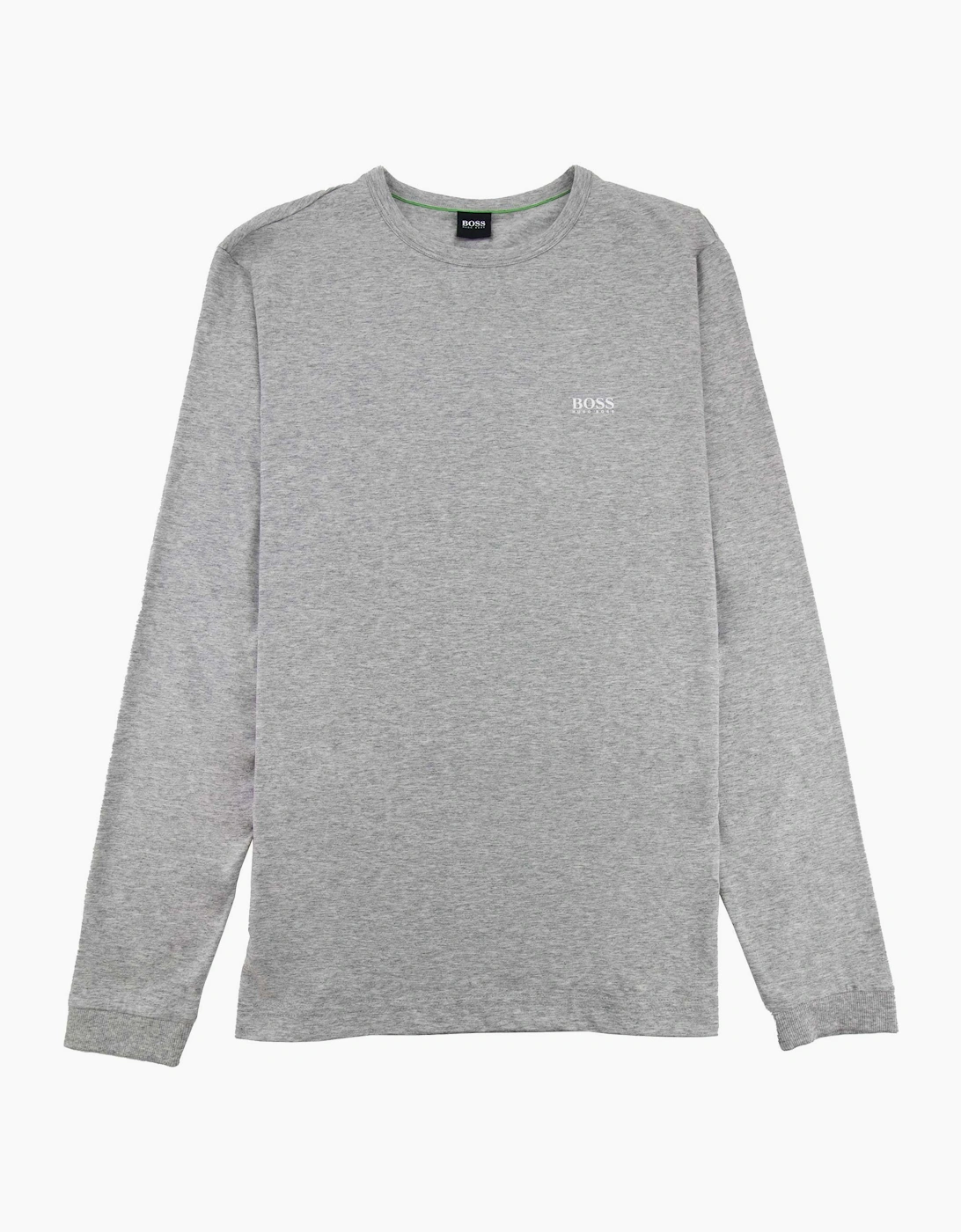 Hugo Boss Small Logo Long Sleeve Top Grey, 4 of 3