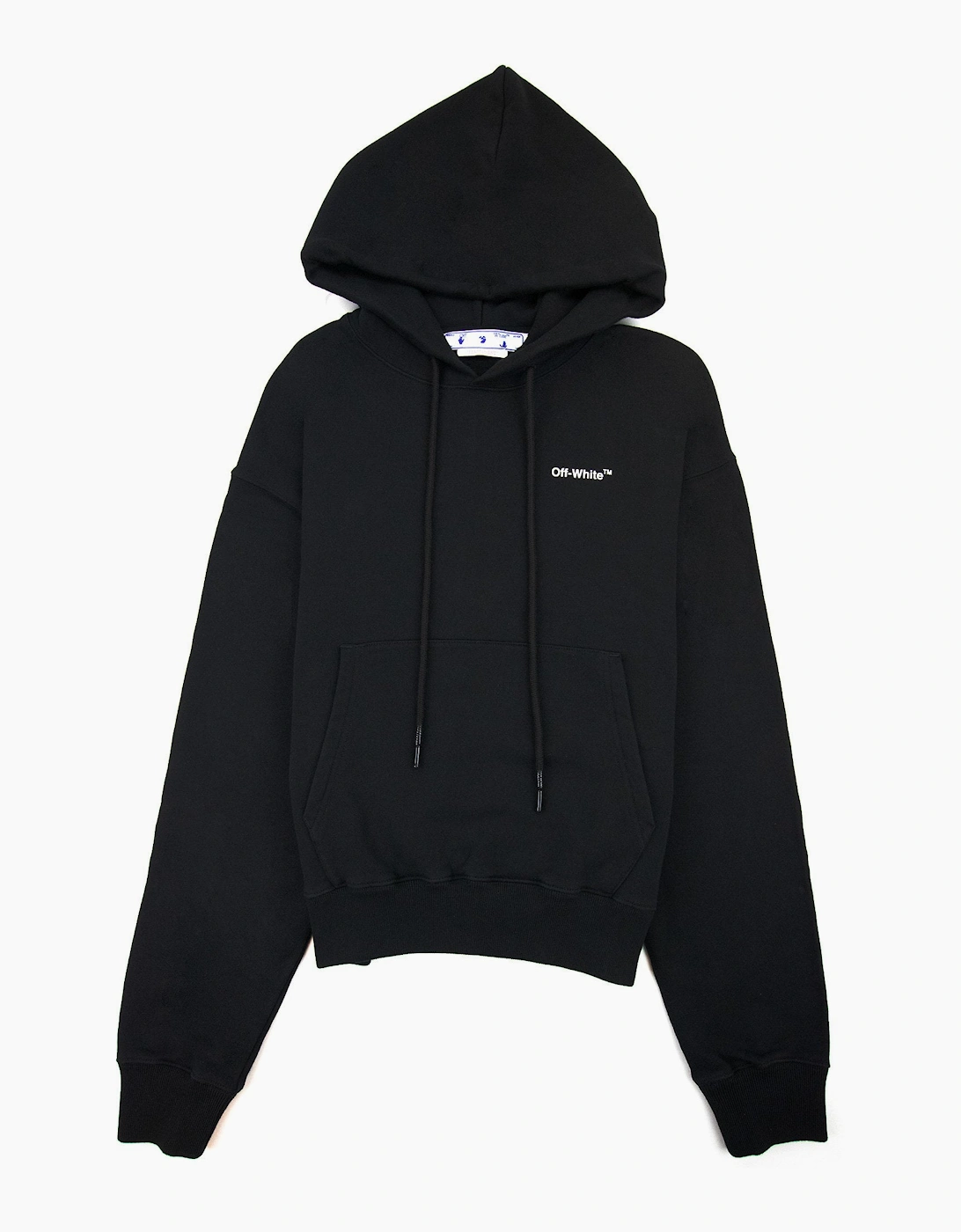Off White Caravage Arrow Over Hoodied Sweatshirt Black/white, 6 of 5