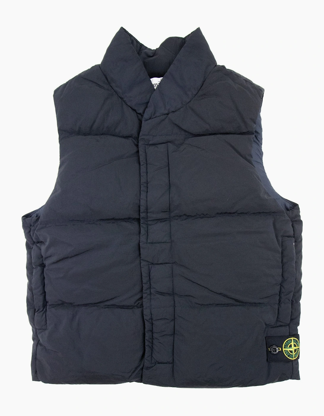Stone Island Junior G0319 Nylon Metal In Econyl Gillet Navy V0020, 5 of 4