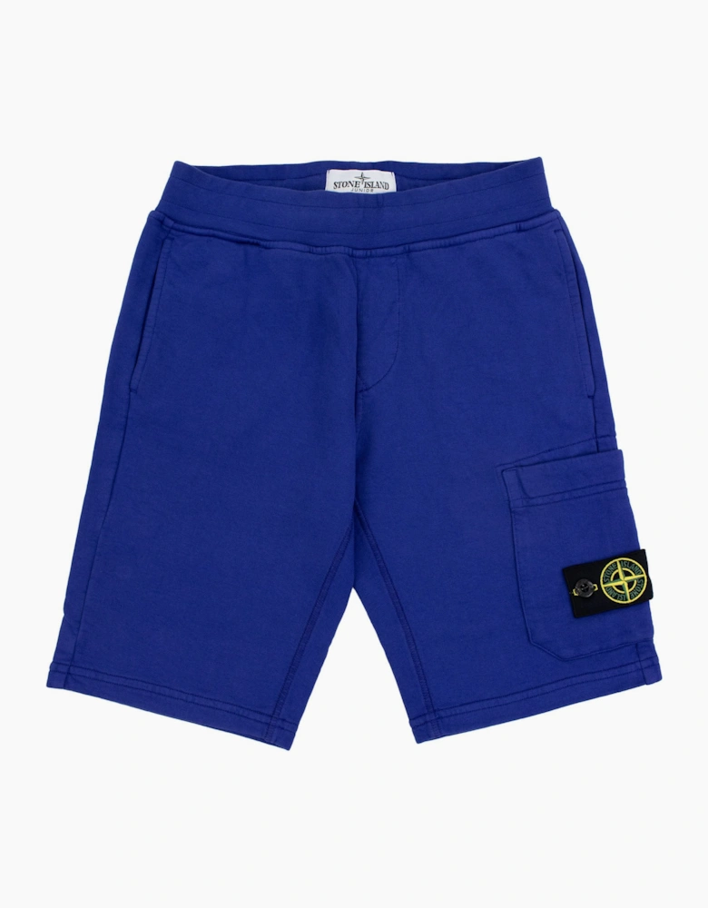 Stone Island Junior S/s Shorts Blue V0022