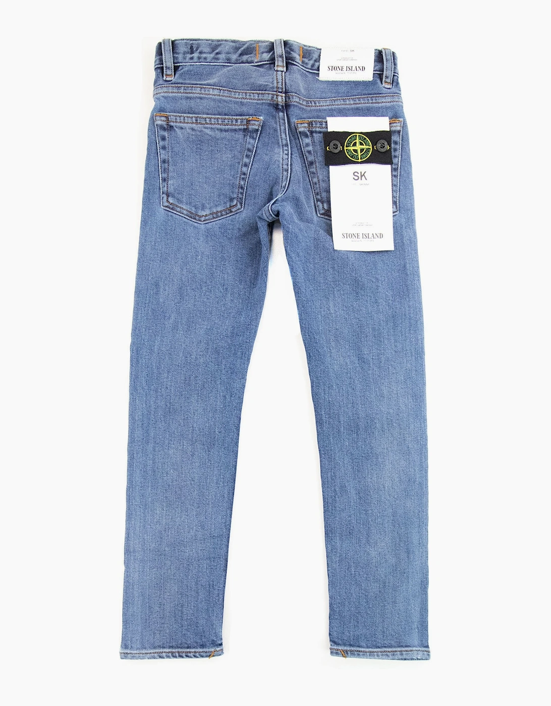 Stone Island Junior SK Used Wash Jeans Denim
