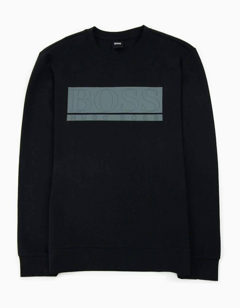 Hugo Boss Block Logo Sweatshirt Black 001