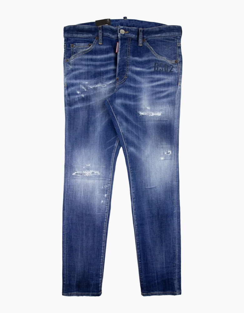 Dsquared2 Medium Heritage Fisherman Wash 642 Jeans Blue 470