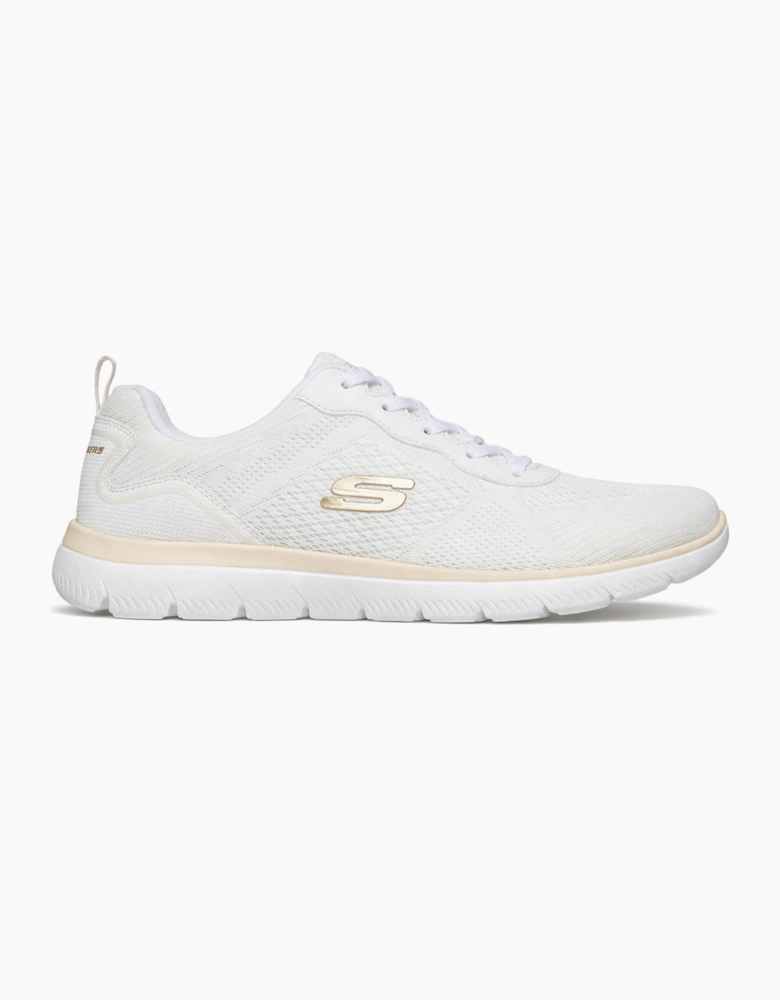 Skechers SUMMITS-QUIET DREAM Womens Casual Trainers White Natural