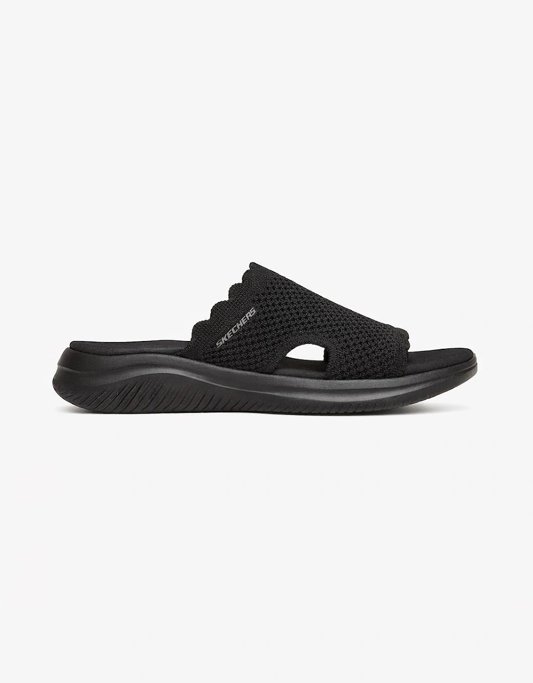 Skechers Women's Black Ultra Flex 3.0 Sandal-Bring I Sliders  5.5 Uk Size 5.5