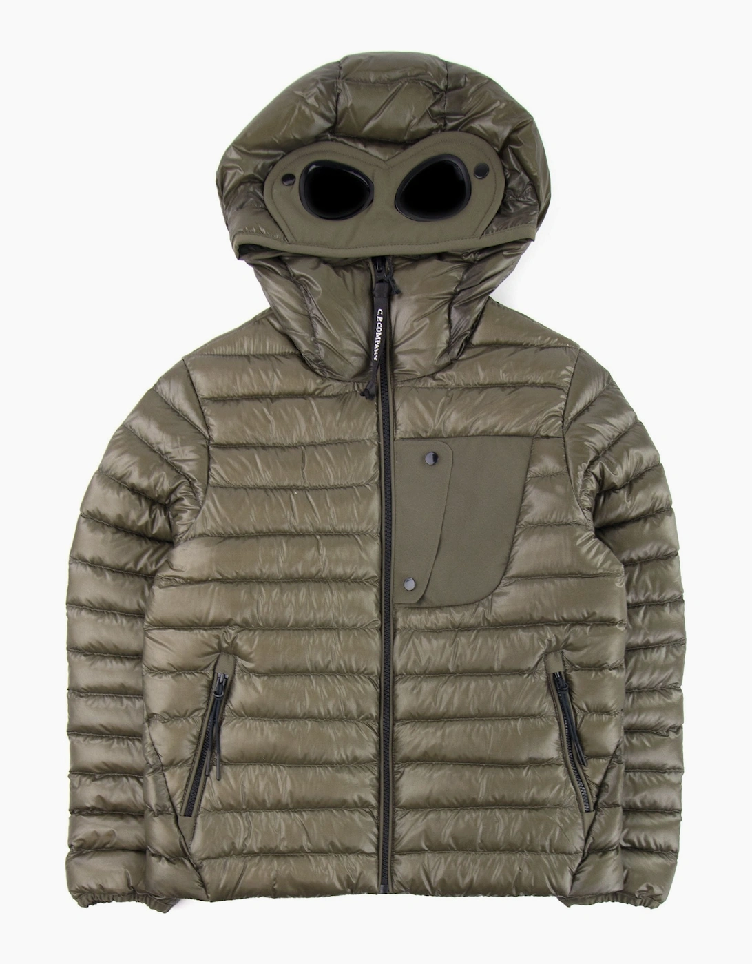 C.P. Company Undersixteen DD Shell Short Jacket Dusty Olive 661