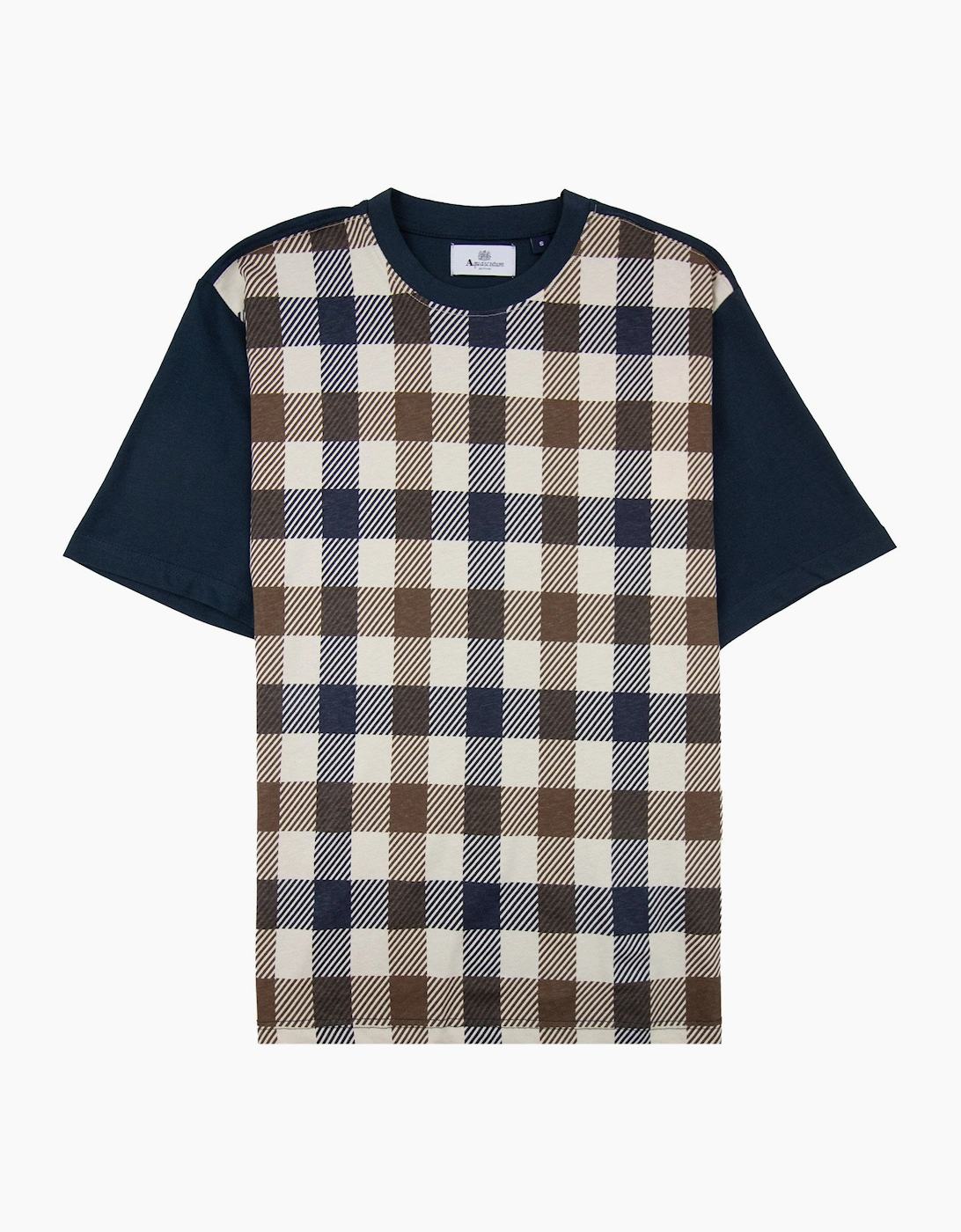Aquascutum Macro Iconic Front T-shirt Navy 11, 5 of 4