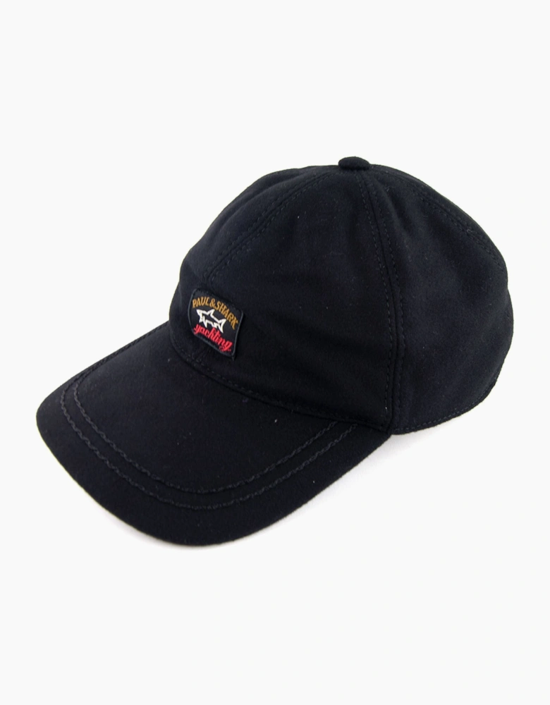 Paul And Shark Patch Logo Cotton Cap Black