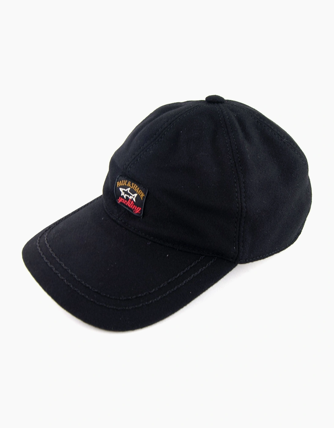 Paul And Shark Patch Logo Cotton Cap Black