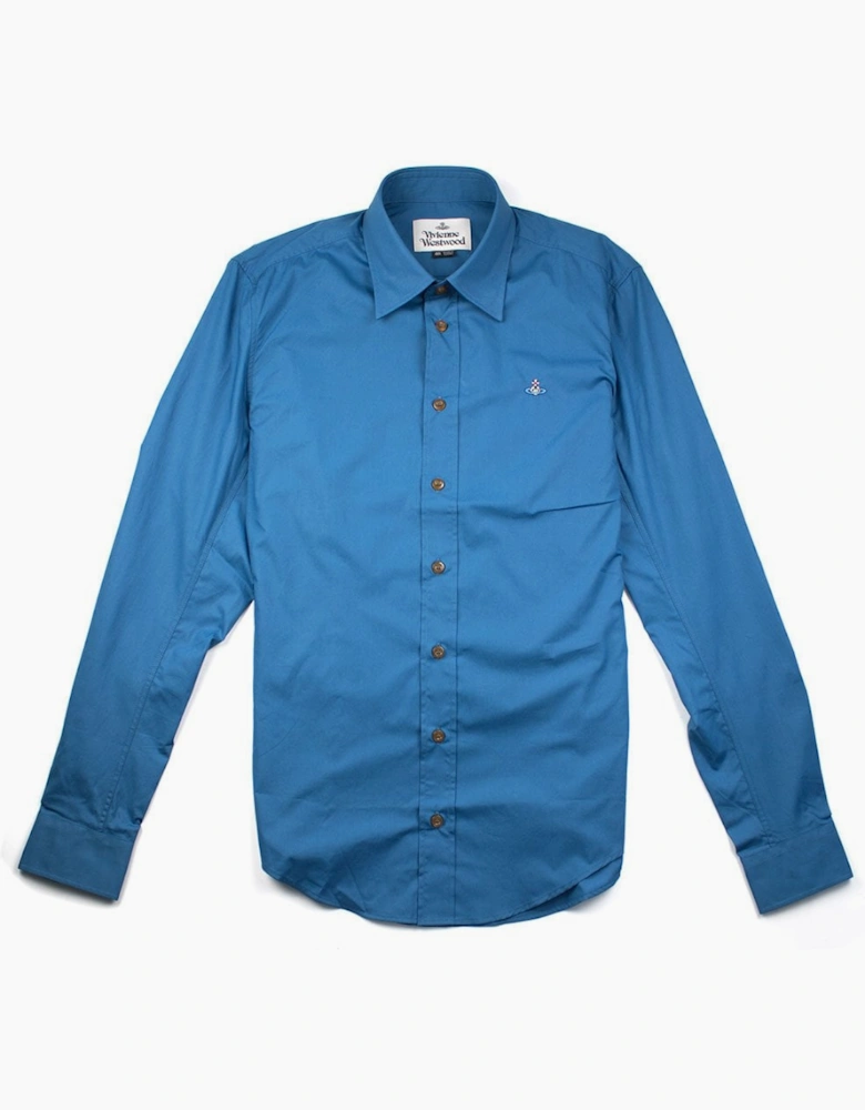 Vivienne Westwood Slim Fit Shirt Turquoise