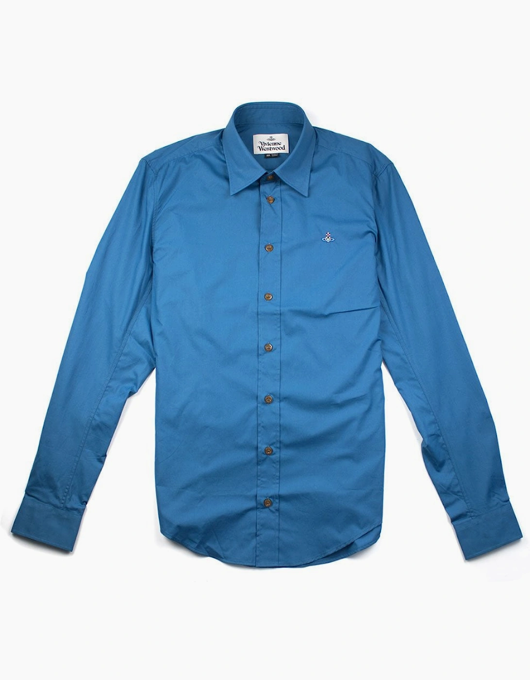 Vivienne Westwood Slim Fit Shirt Turquoise