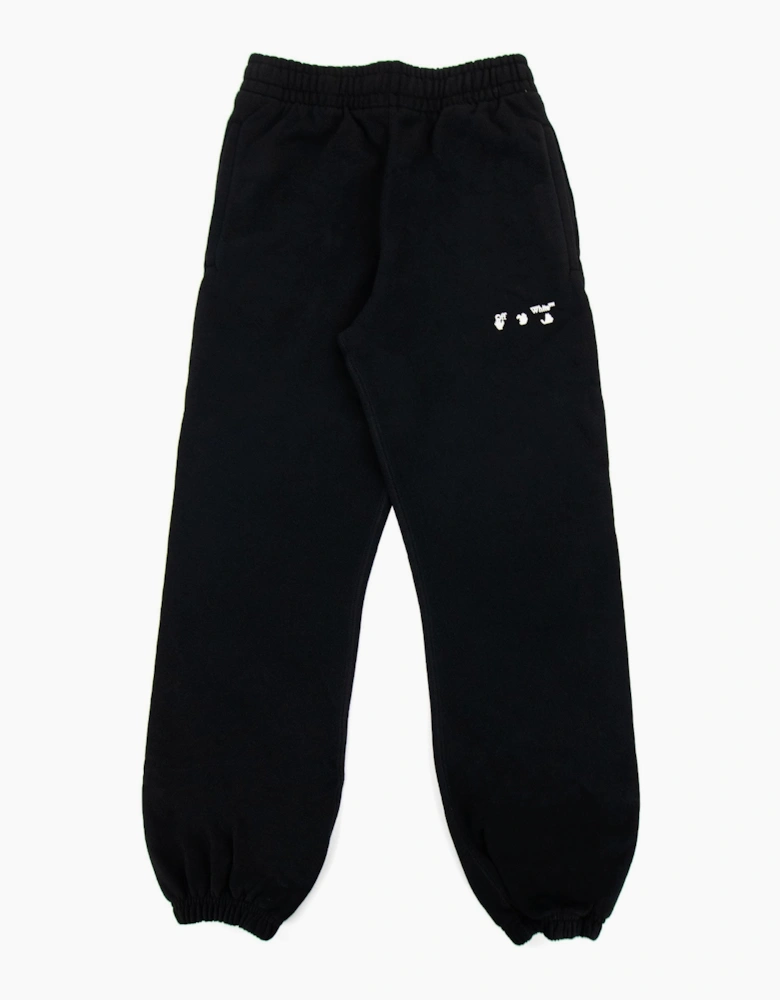 Off White Ow Logo Slim Sweatpant Black/white