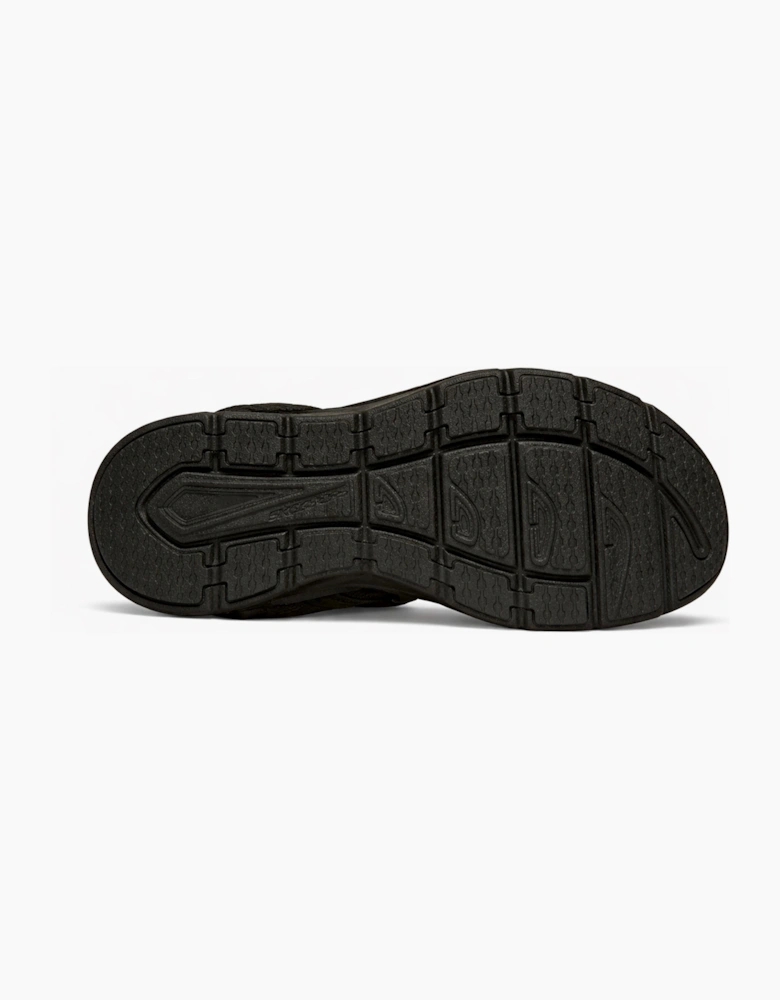 Skechers D'LUX WALKER SANDAL-BOLD CITY Womens Ankle Strap Sandals Black