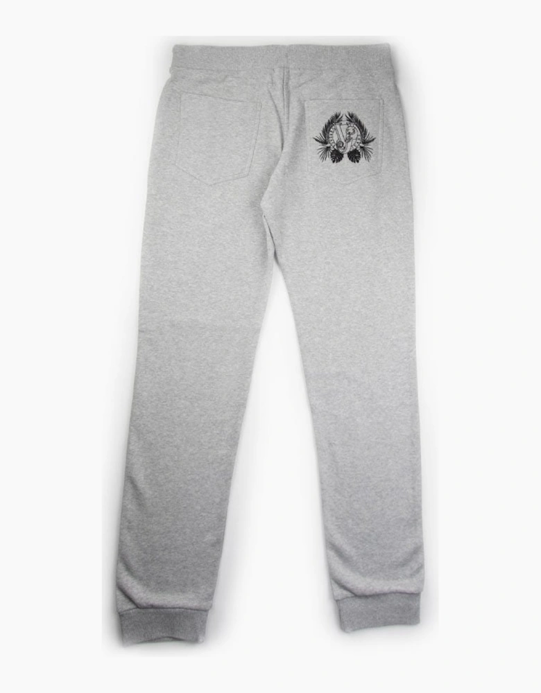 Versace Jeans Logo Track Bottoms Grey
