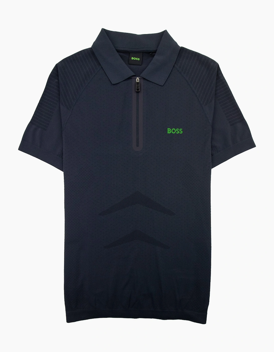 Hugo Boss Phileas Half Zip Ss Polo Navy 402