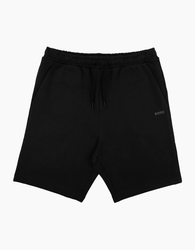 Hugo Boss Headlo Cotton Branded Shorts Black 001