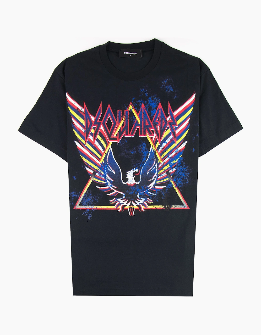 Dsquared2 Rock Eagle T-shirt Black, 3 of 2