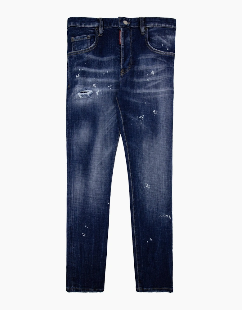 Dsquared2 Dark Easy Wash Skater Jean Denim 470