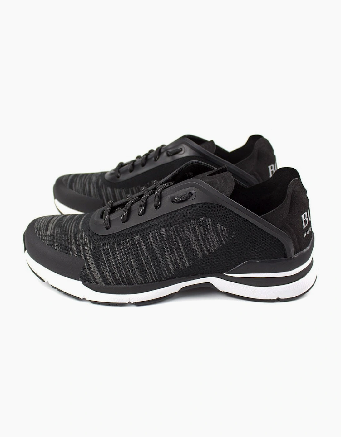 Hugo Boss Velocity Run Shoes Knit Grey, 4 of 3