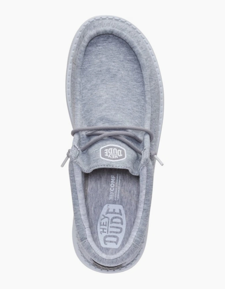 Wally Stretch Jersey Mens Slip On Shoes