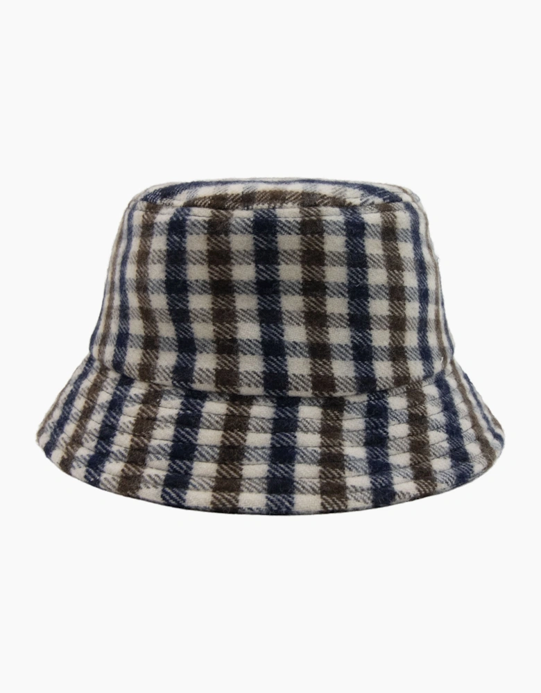 Aquascutum Club Check Bucket Hat 28 Club Check
