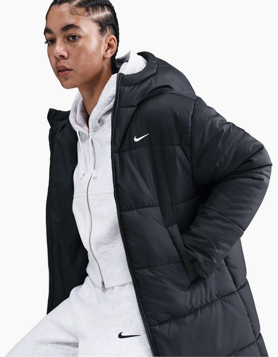 Womens Sportswear Classic Puffer Therma Fit Loose Parka