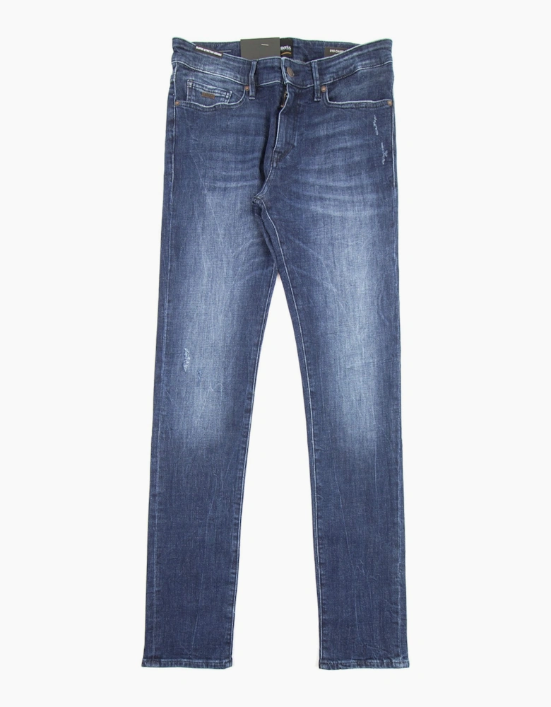 Hugo Boss Charleston Bc Bike Super Stretch Denim Jeans Denim