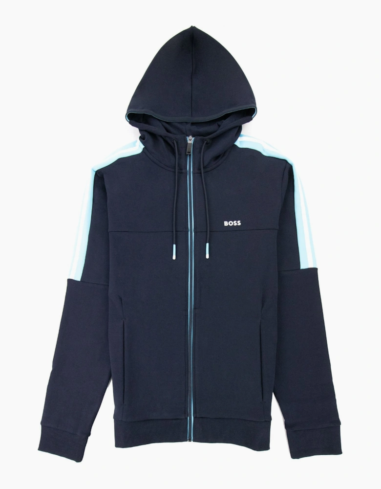 Hugo Boss Saggy 1 Hoody Side Stripes Navy 403