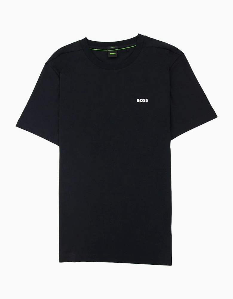 Hugo Boss Tee Contrast Logo T Shirt Navy 405