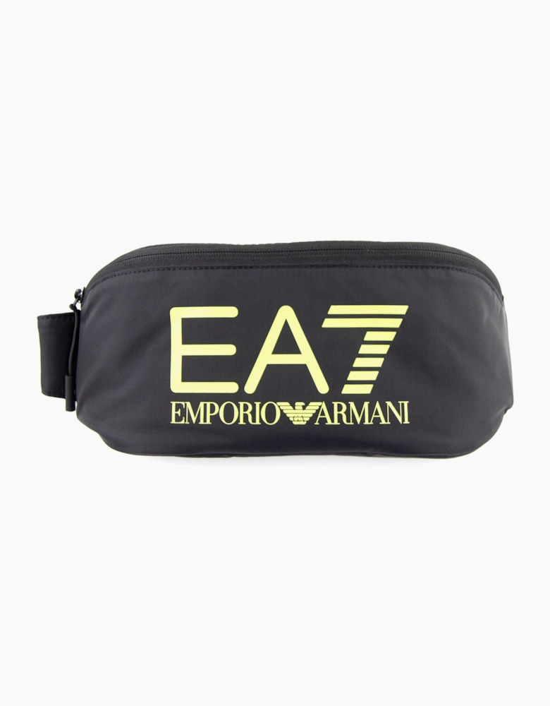 EA7 Logo Belt Bag Black/Yellow