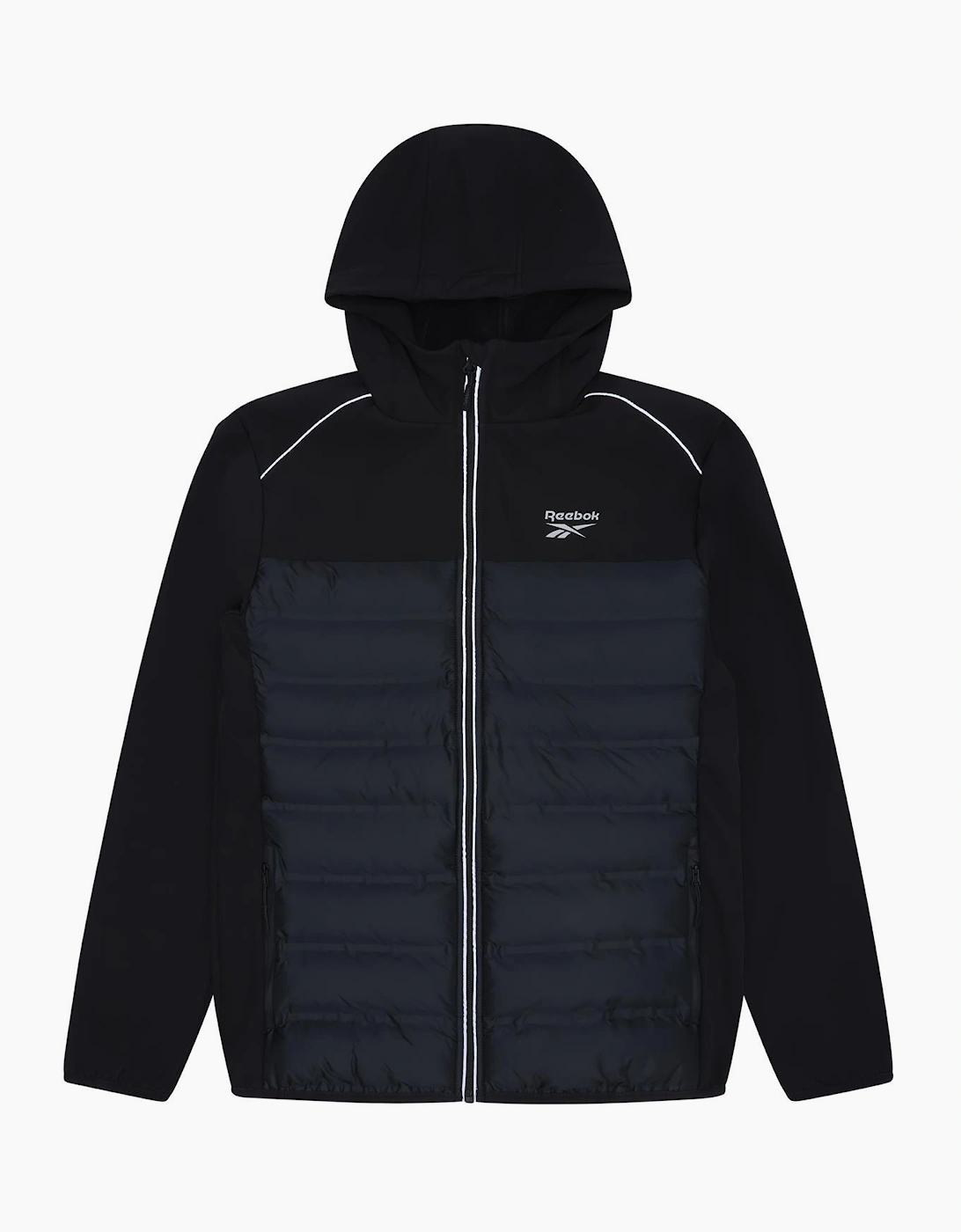 Reebok Men's Black Herston Hybrid Jacket - Size: 44/Regular