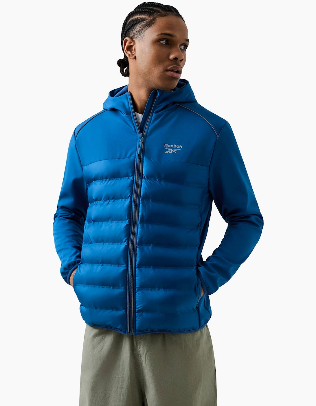 Herston Hybrid Jacket - Athletic Blue