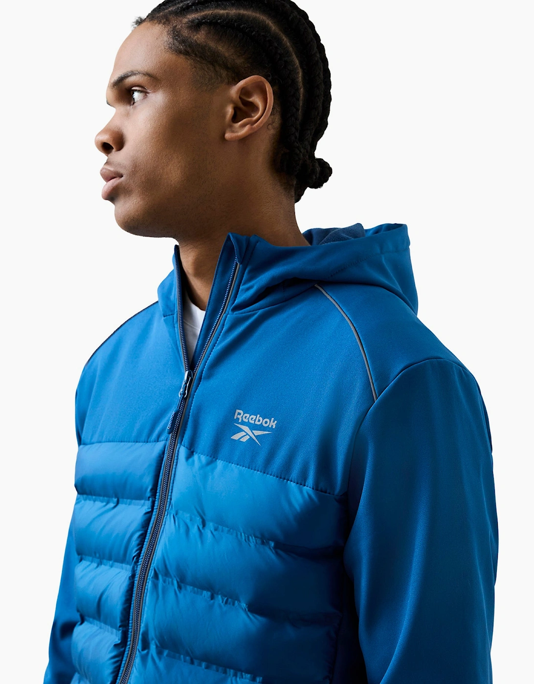 Herston Hybrid Jacket - Athletic Blue