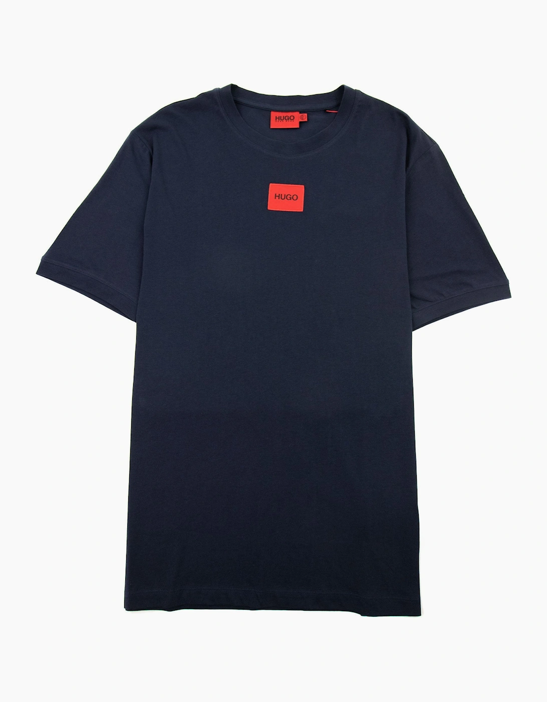 Hugo Diragolino212 Logo T Shirt Dark Blue 405