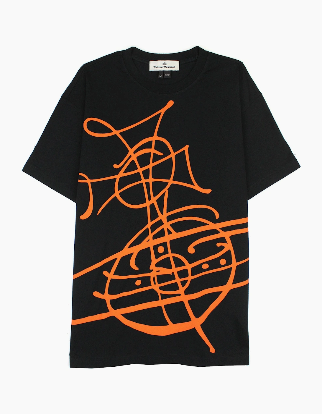 Vivienne Westwood Graffiti Orb Classic T Shirt Black