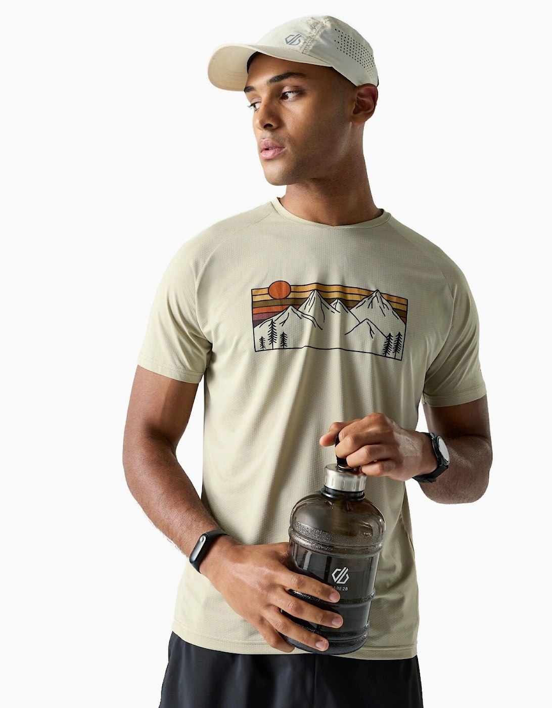 Dare 2b Mens Tech II Short Sleeve T-Shirt, 2 of 1
