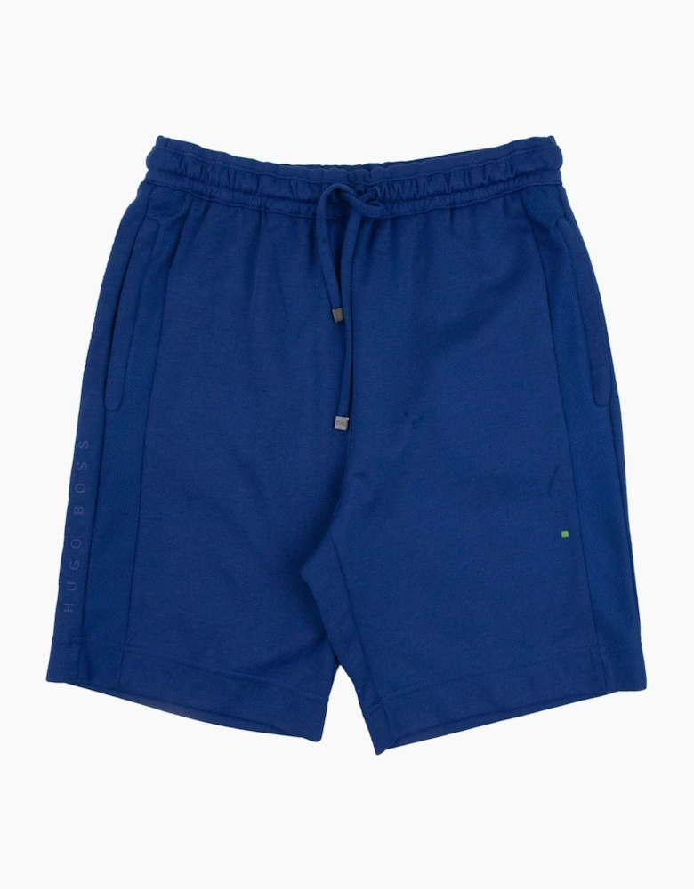 Hugo Boss Headlo Side Logo Cotton Shorts Blue