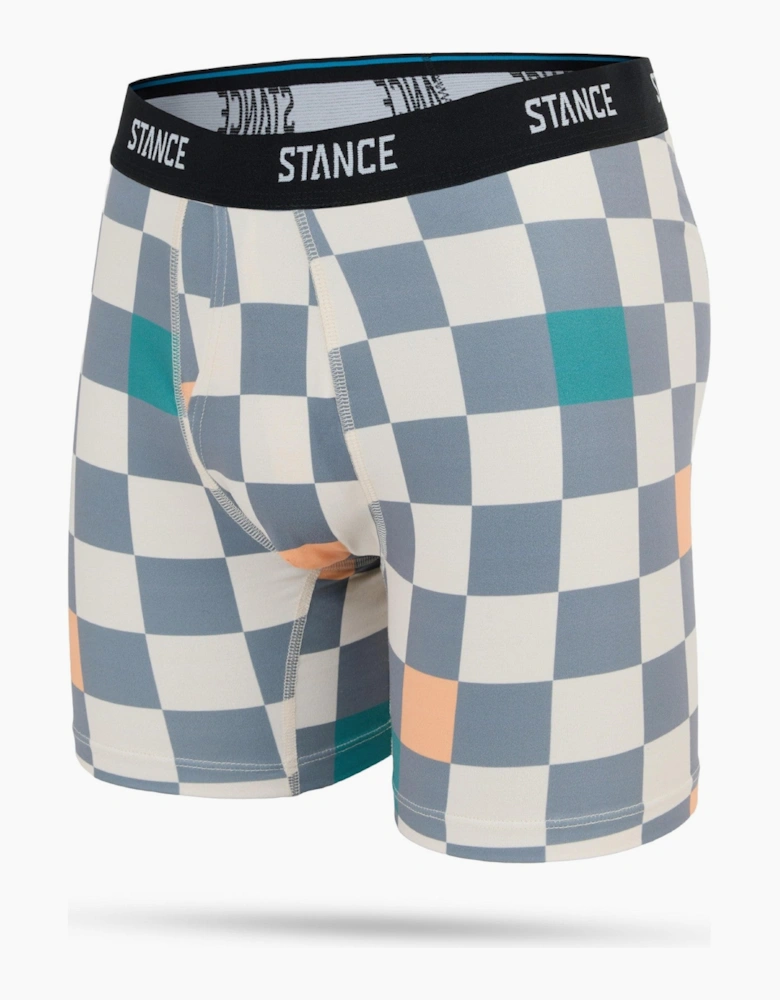 Stance Mens Chef Check Brief Boxer Shorts
