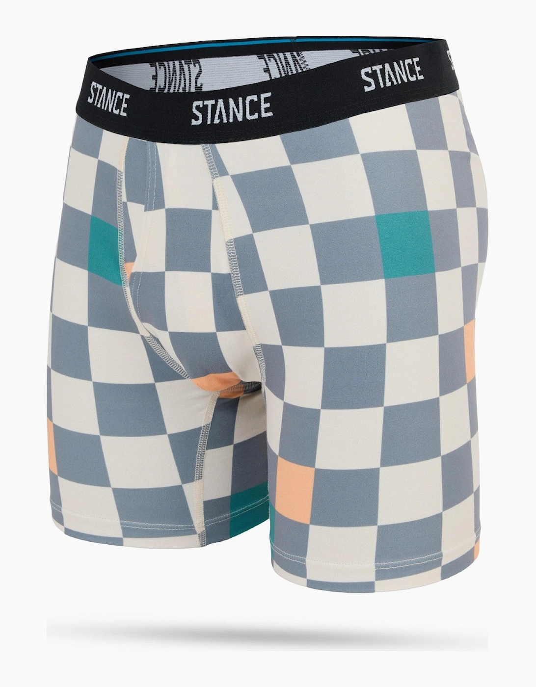 Stance Mens Chef Check Brief Boxer Shorts, 2 of 1