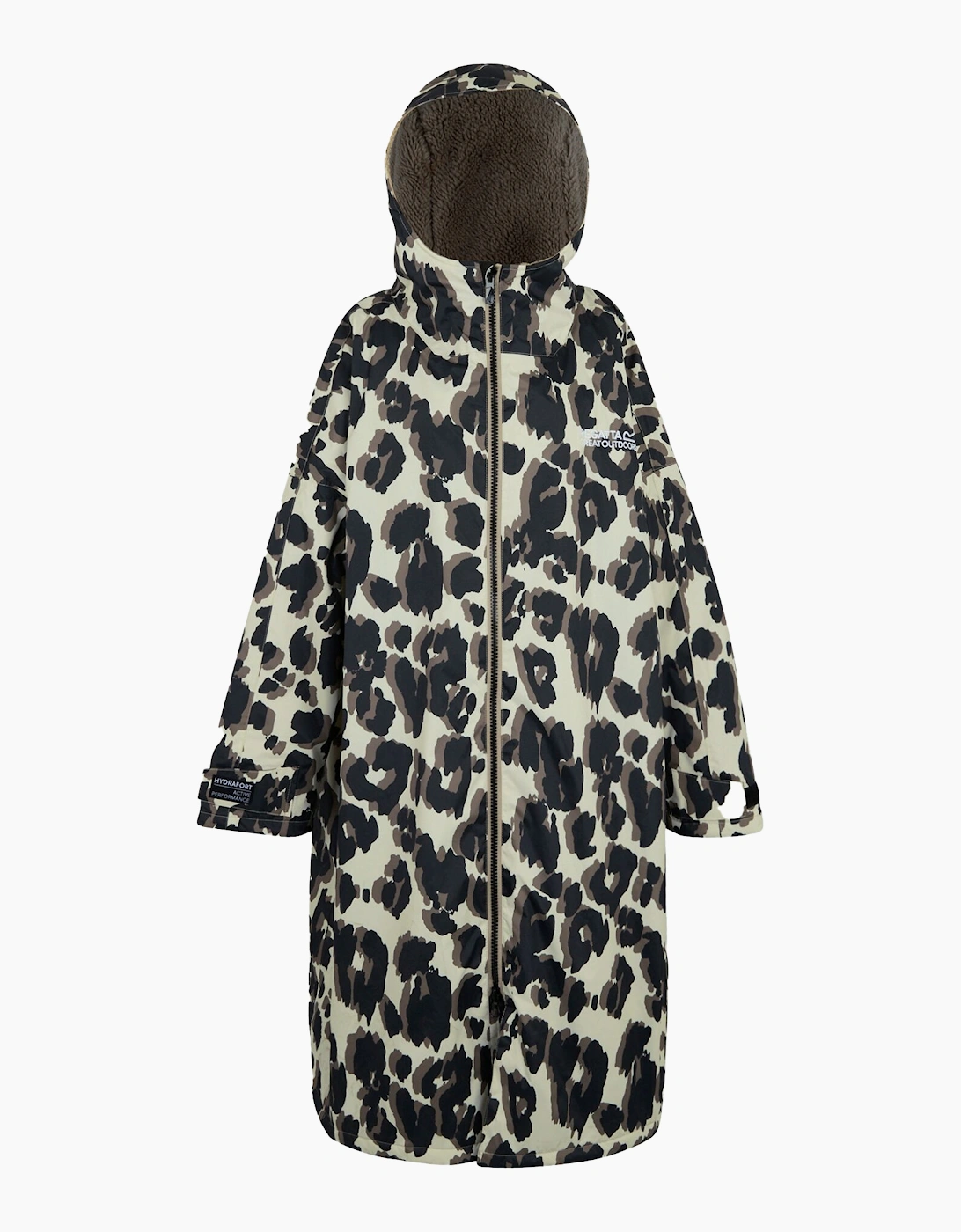 Regatta Unisex Adult Changing Leopard Print Robe