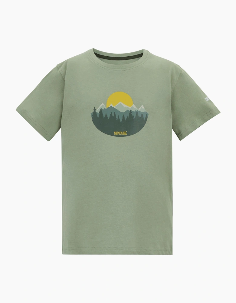 Regatta Childrens/Kids Bosley Sunset T-Shirt